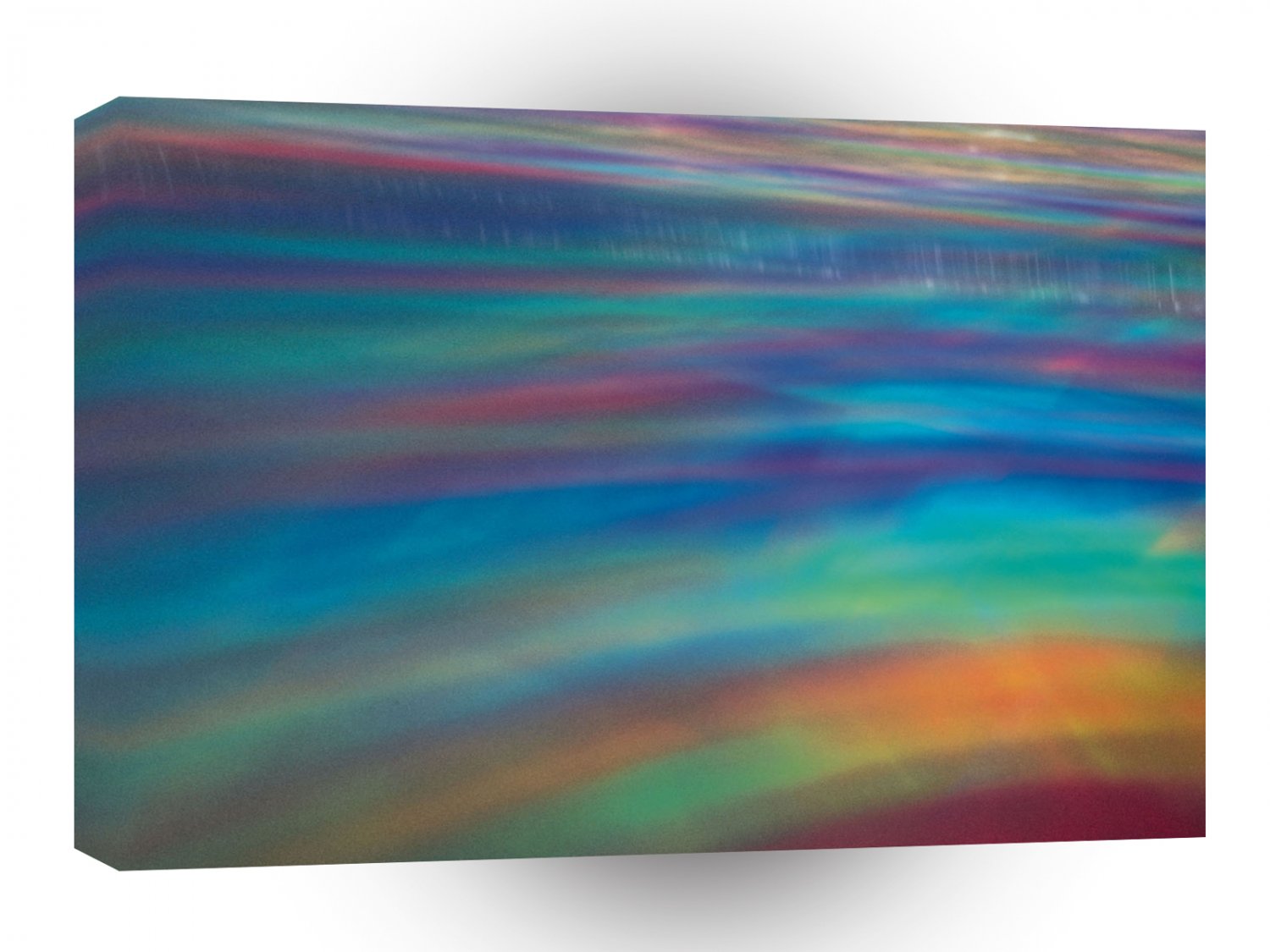 Abstract Crystal Reflect Paint A1 Xlarge Canvas