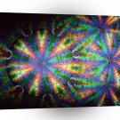 Abstract Crystal Reflect Plates A1 Xlarge Canvas