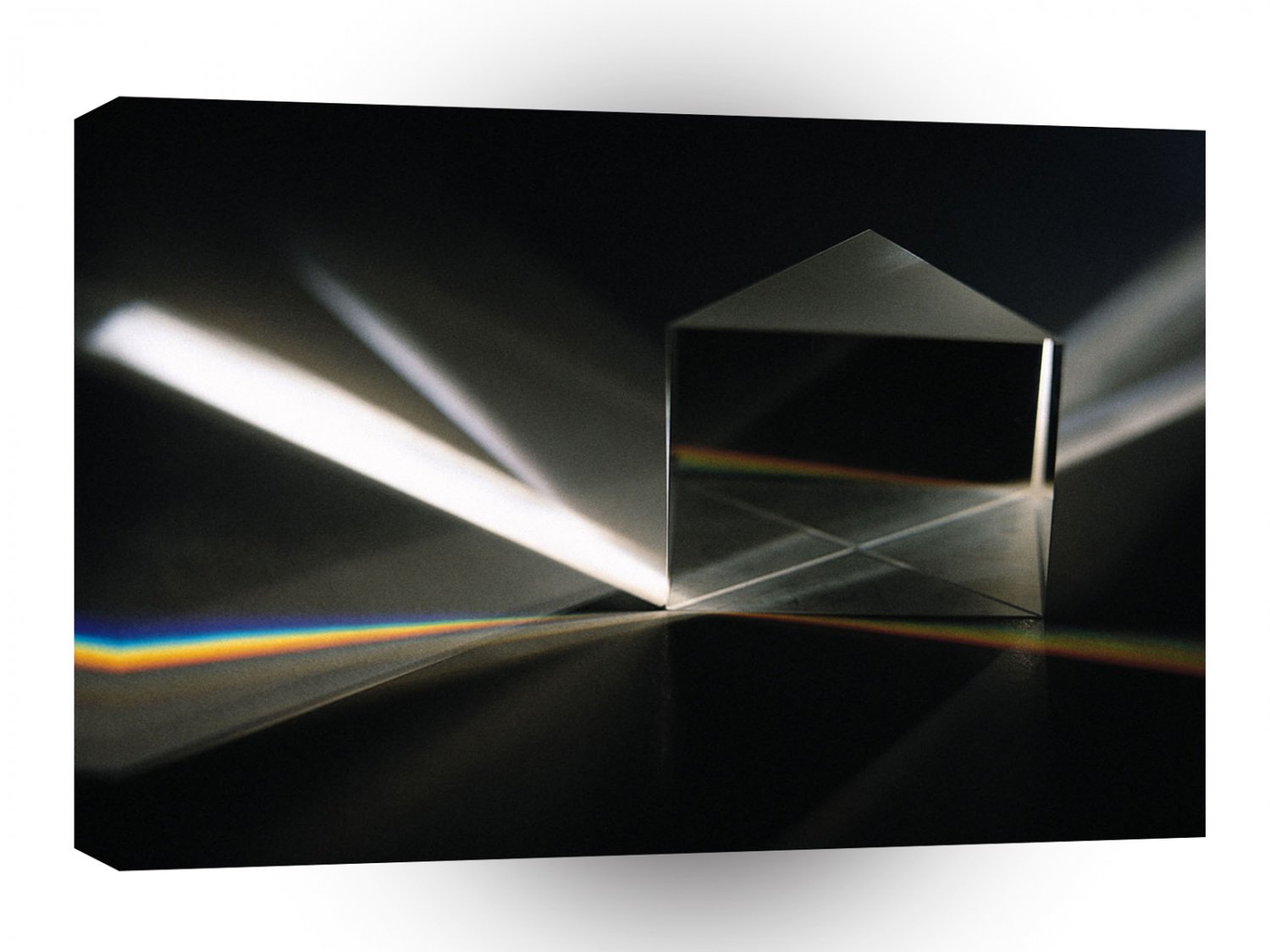 Abstract Crystal Reflect Prism A1 Xlarge Canvas