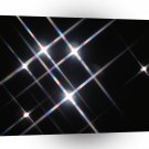 Abstract Crystal Reflect Prism Stars A1 Xlarge Canvas