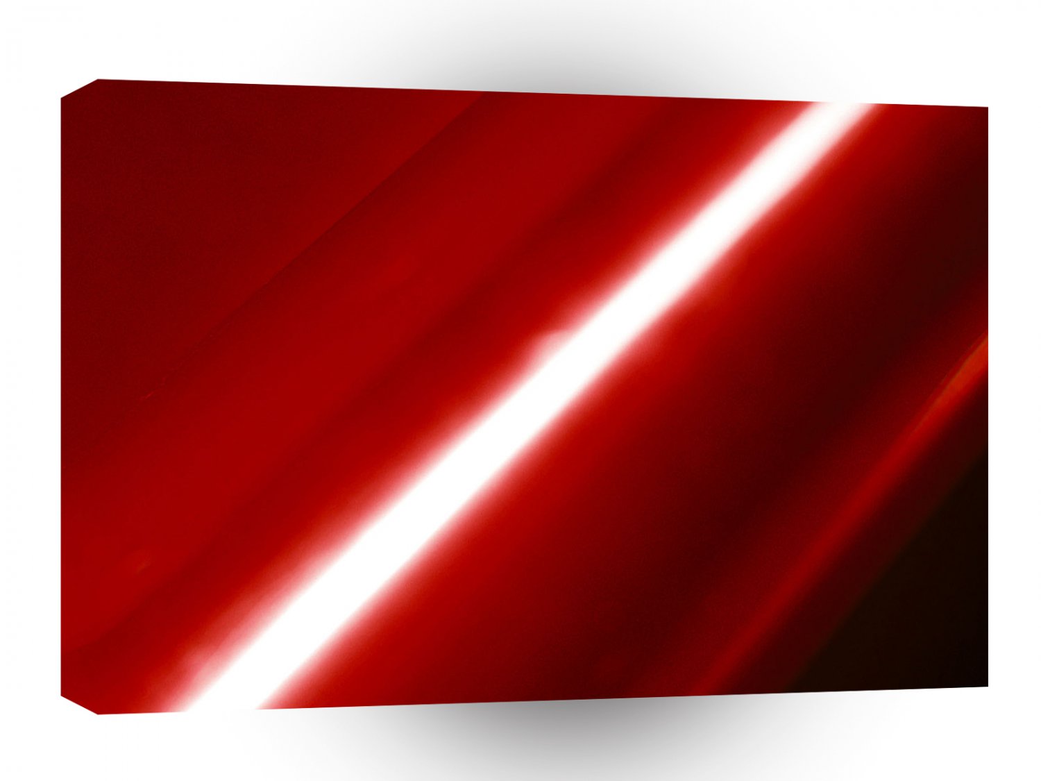 Abstract Crystal Reflect Red A1 Xlarge Canvas