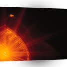 Abstract Crystal Reflect Spin Sun Scream A1 Xlarge Canvas