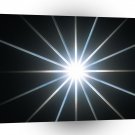 Abstract Crystal Reflect Star A1 Xlarge Canvas