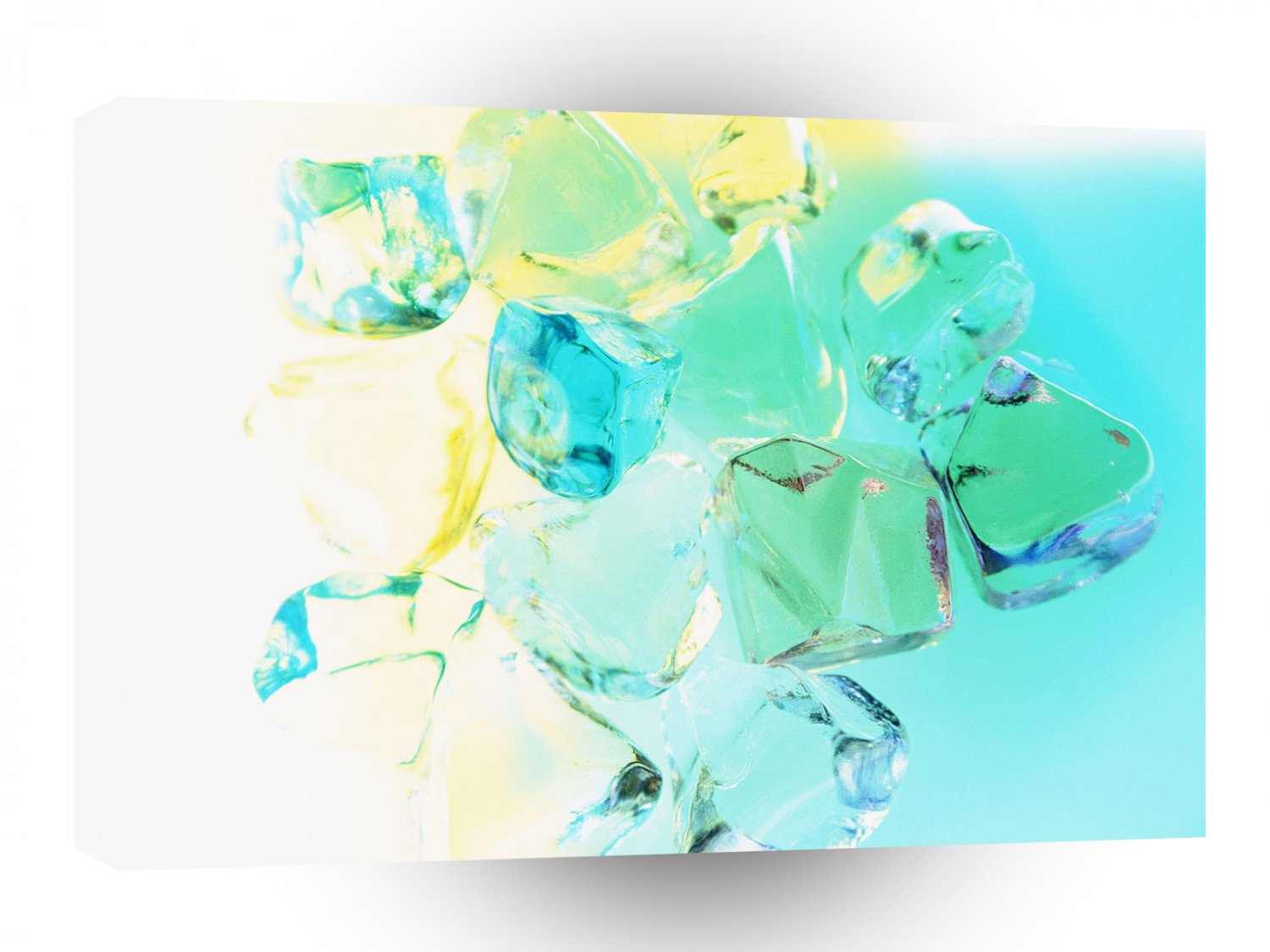 Abstract Crystal Reflect Sweets A1 Xlarge Canvas