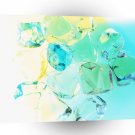Abstract Crystal Reflect Sweets A1 Xlarge Canvas