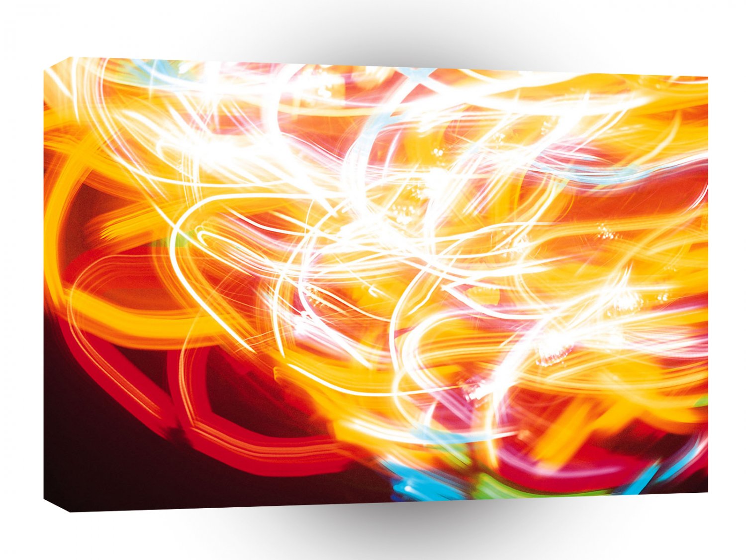 Abstract Crystal Reflect Tangle A1 Xlarge Canvas
