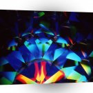 Abstract Crystal Reflect Tower A1 Xlarge Canvas