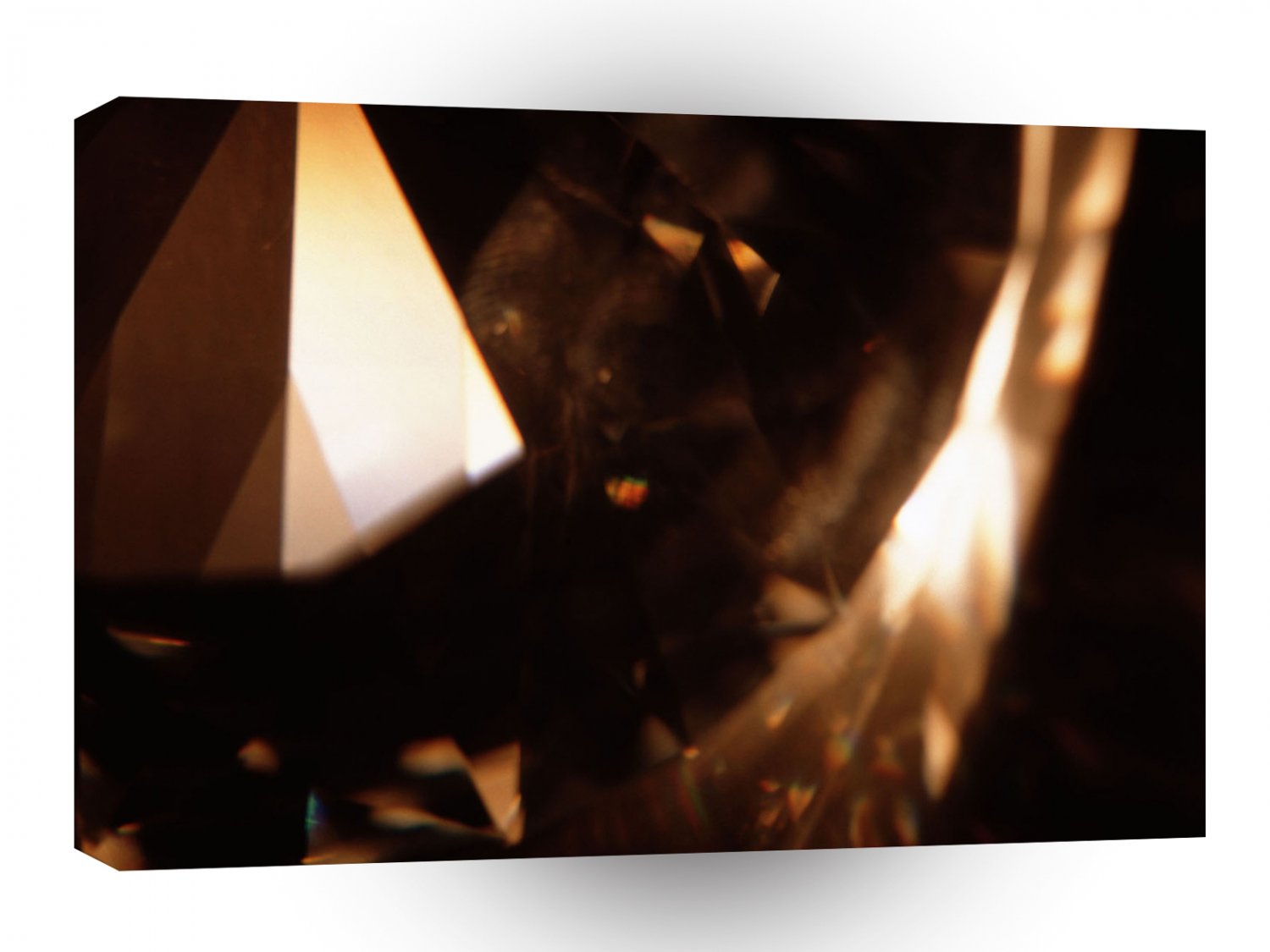 Abstract Crystal Reflect Triangle A1 Xlarge Canvas