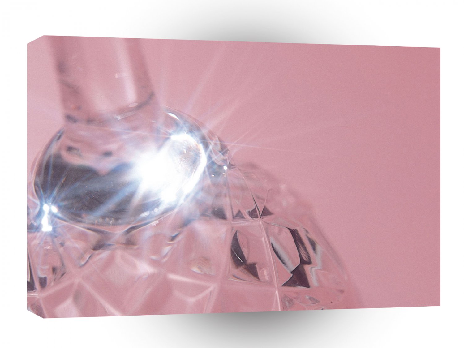 Abstract Crystal Reflect Wine A1 Xlarge Canvas