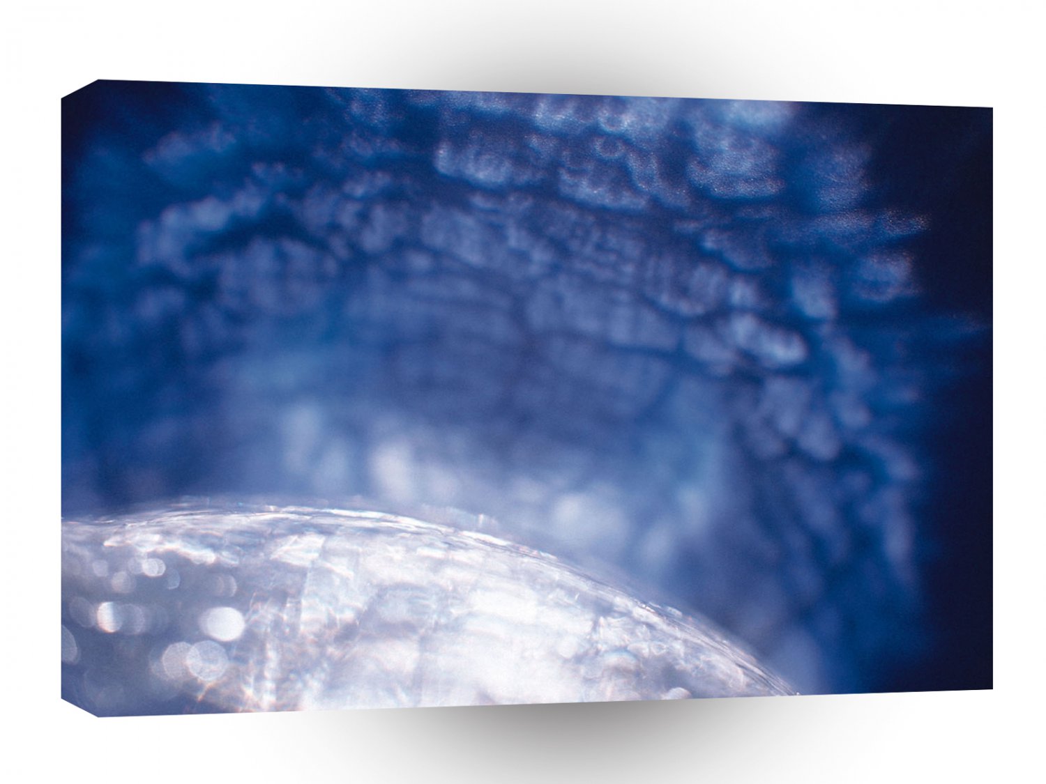 Abstract Crystal Reflect Winter A1 Xlarge Canvas