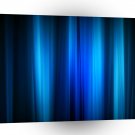 Abstract Crystals Stretched Blue Bars A1 Xlarge Canvas