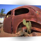 Abstract Destruction Old Beetle Cactus Jacks Car A1 Xlarge Canvas