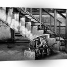 Abstract Everyday Car Engine A1 Xlarge Canvas