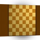 Abstract Everyday Chess Board A1 Xlarge Canvas