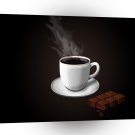 Abstract Everyday Chocolate Sugar A1 Xlarge Canvas