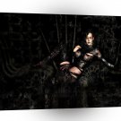 Abstract Fantasy Black Widow Temptress A1 Xlarge Canvas