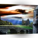 Abstract Fantasy Colour Kingdom Life A1 Xlarge Canvas
