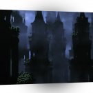Abstract Fantasy Dark Kingdom Hell A1 Xlarge Canvas
