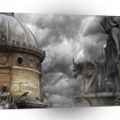 Abstract Fantasy Evil Tower Of Spells A1 Xlarge Canvas