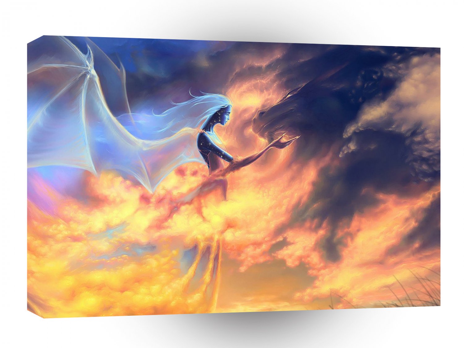 Abstract Fantasy Fantasy Spirits A1 Xlarge Canvas
