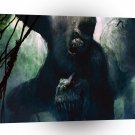 Abstract Fantasy King Kong Royal Rumble A1 Xlarge Canvas