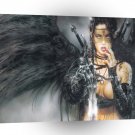 Abstract Fantasy Kiss Or Kill Misstress A1 Xlarge Canvas