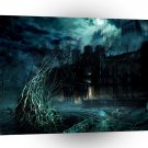Abstract Fantasy Knightmare Moonlight Returns A1 Xlarge Canvas