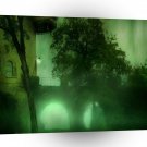Abstract Fantasy Lime Dark House A1 Xlarge Canvas