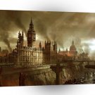 Abstract Fantasy London Aftermath A1 Xlarge Canvas