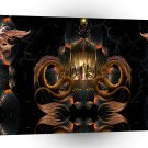 Abstract Fantasy Magical Paradise A1 Xlarge Canvas