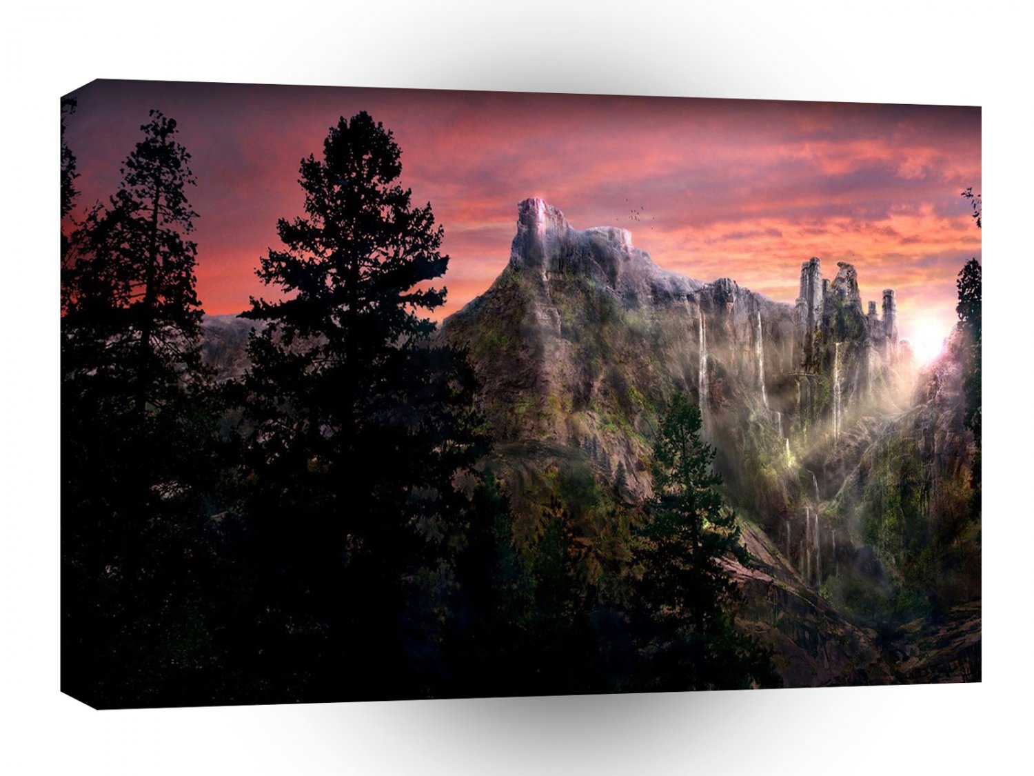 Abstract Fantasy New Beginning A1 Xlarge Canvas