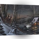 Abstract Fantasy Night Before Xmas A1 Xlarge Canvas