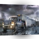 Abstract Fantasy Noahs Ark Revise A1 Xlarge Canvas