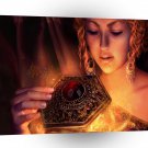 Abstract Fantasy Pandorras Magic Box A1 Xlarge Canvas