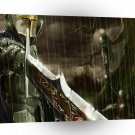 Abstract Fantasy Prepair To Die Knight A1 Xlarge Canvas
