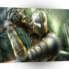 Abstract Fantasy Ready To Battle A1 Xlarge Canvas