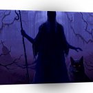 Abstract Fantasy Shepard Of Death A1 Xlarge Canvas