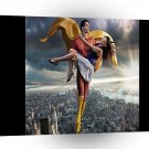 Abstract Fantasy Super Heroes Get Girls A1 Xlarge Canvas