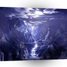 Abstract Fantasy Valley Of Hope A1 Xlarge Canvas
