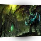 Abstract Fantasy World Warcraft Black Temple A1 Xlarge Canvas