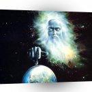 Abstract Fantasy Zeus Watches World A1 Xlarge Canvas