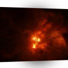Abstract Fire Cloud Burst A1 Xlarge Canvas