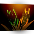 Abstract Flower Colours Of The Tulip A1 Xlarge Canvas