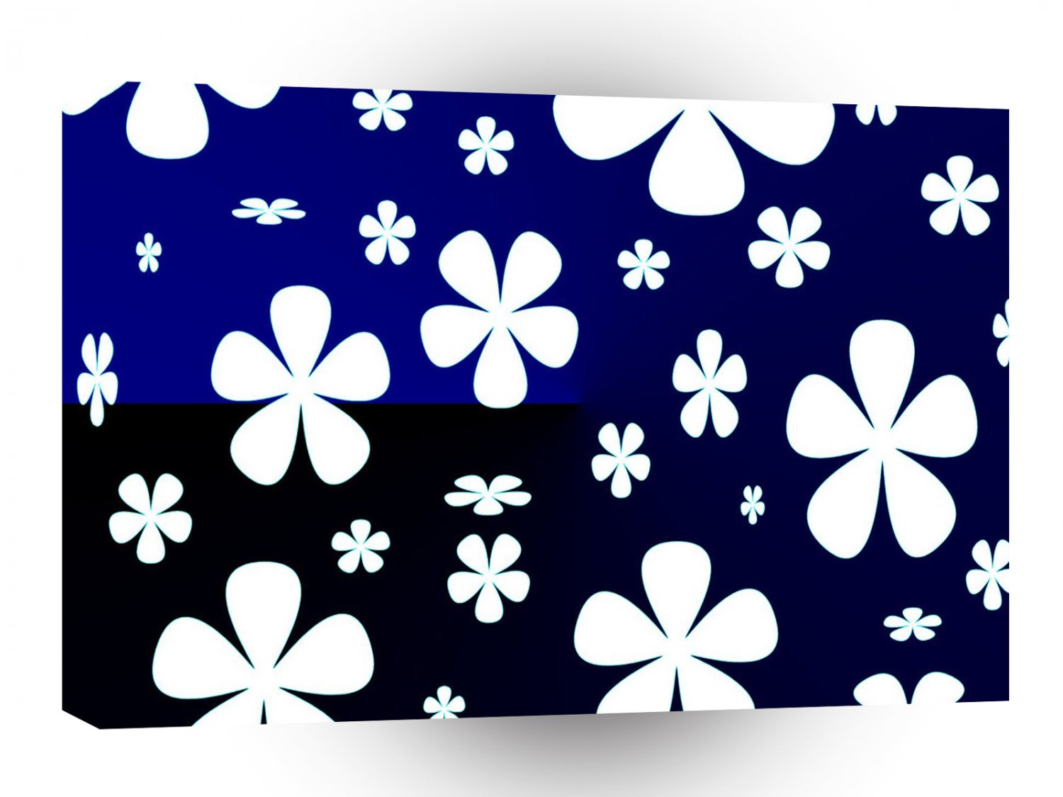 Abstract Flower Flower Pattern A1 Xlarge Canvas