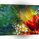 Abstract Flower Full Bloom A1 Xlarge Canvas