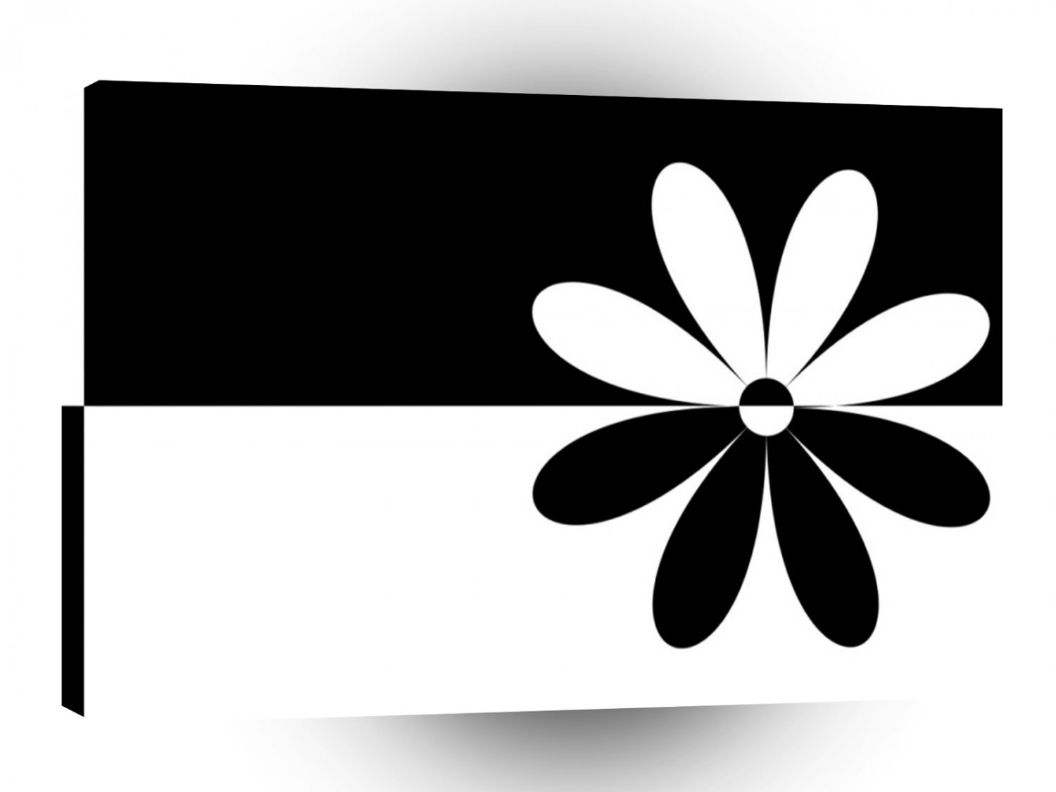 Abstract Flower Not That Different A1 Xlarge Canvas