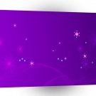 Abstract Flowers Purple Sky A1 Xlarge Canvas