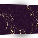 Abstract Flowers Purple Tulips Wave A1 Xlarge Canvas