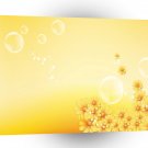 Abstract Flowers Warm Colors Bubble A1 Xlarge Canvas