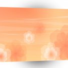 Abstract Flowers Warm Colors Love A1 Xlarge Canvas